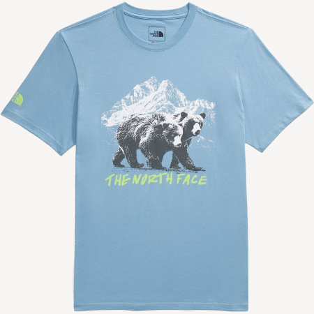 Футболка TNF S/S Bears Tee (Мужской; L; SteelBlue)